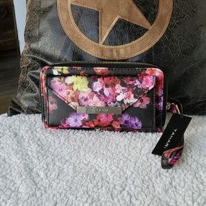 Floral tahari wallet NWT